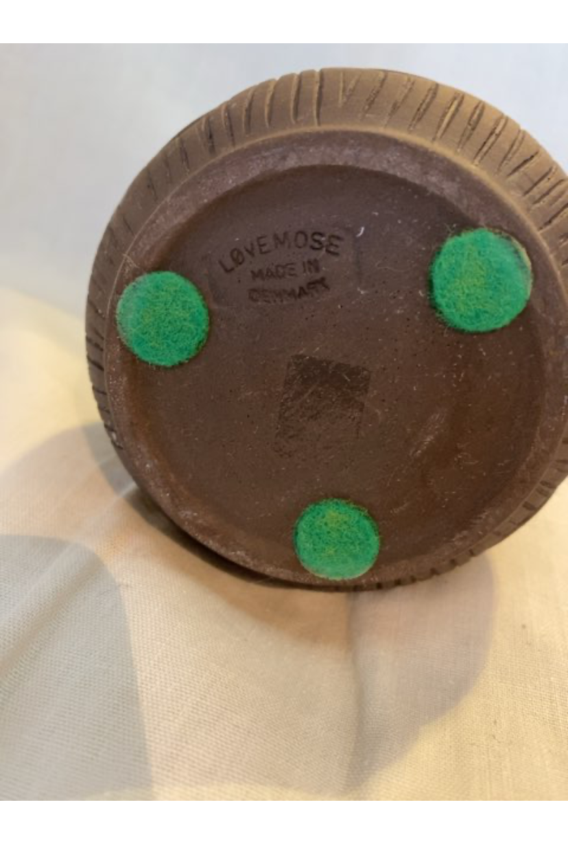 Løvemose keramik vase
